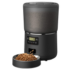 Comedero para mascotas inteligente WiFi de 4L con aplicación, mensaje de voz personalizado y bloqueo de frescura