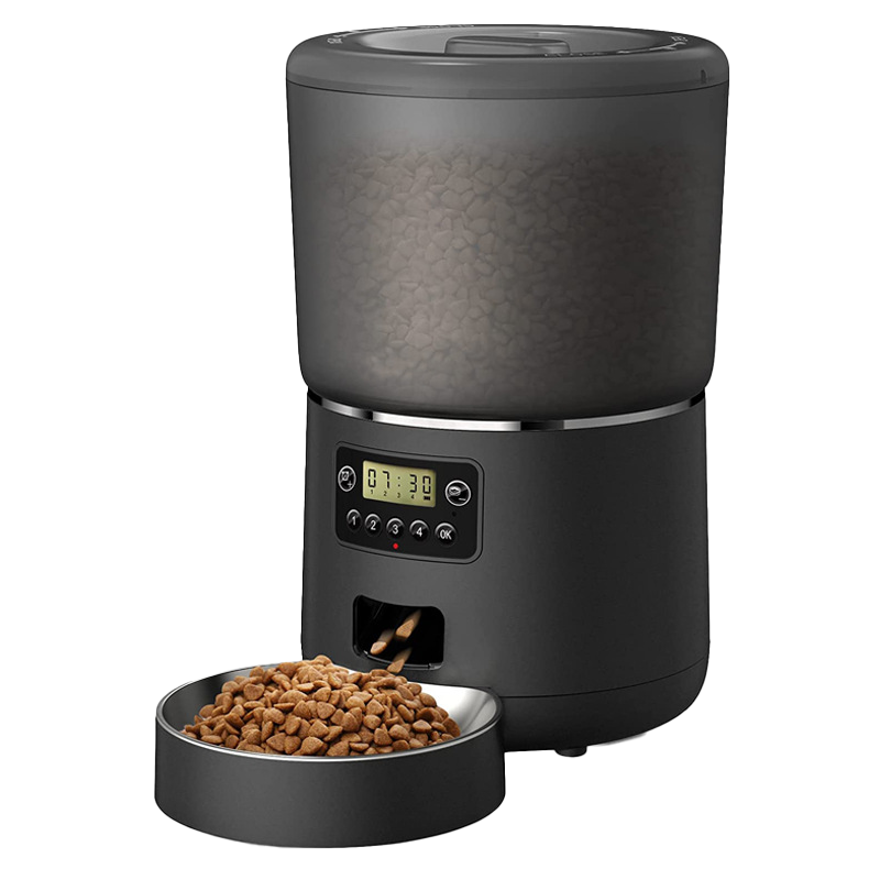 4L Smart WiFi Pet Feeder with App, Custom Voice Message & Freshness Lock