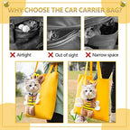 Breathable Pet Carrier Shoulder Bag for Cats & Small Dogs