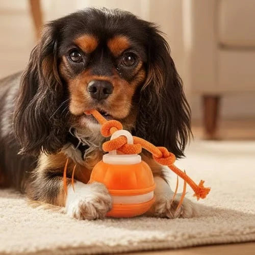 Interactive Smart Dog Ball with Automatic Movement