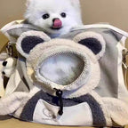 Breathable Pet Carrier Shoulder Bag for Cats & Small Dogs