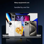 240W 2‑in‑1 Fast Charging Cable with Invisible Phone Stand