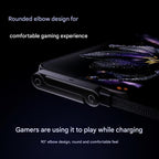 240W 2‑in‑1 Fast Charging Cable with Invisible Phone Stand