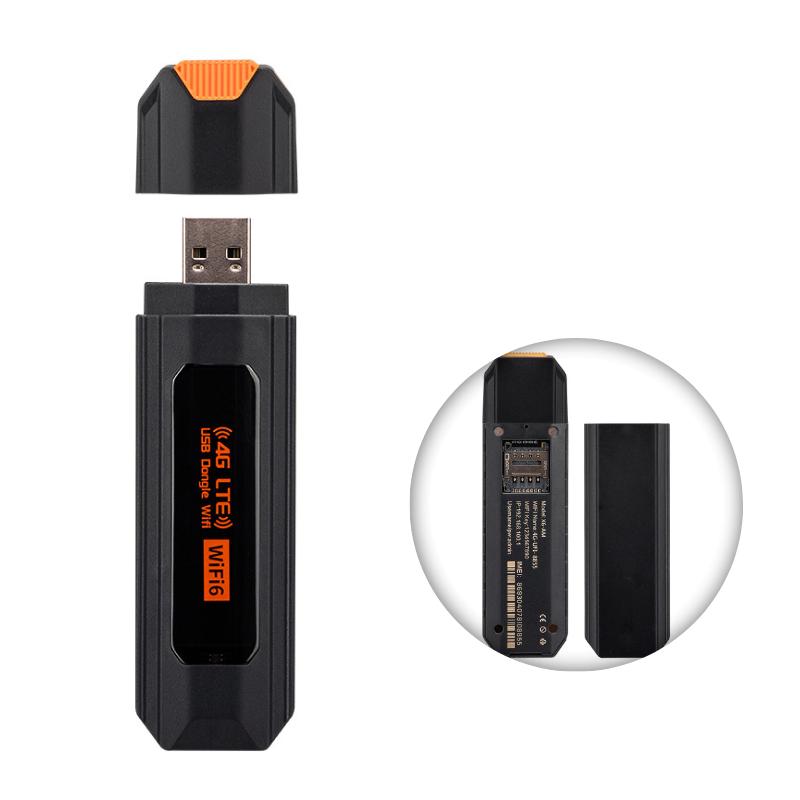 4G LTE Portable Wi‑Fi Hotspot with SIM Slot