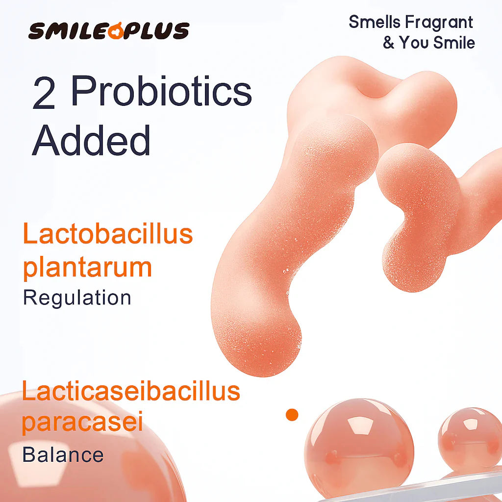 2-in-1 Pet Toothbrush with Probiotics & Plant Extract for Dental Care