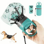 Walk & Clean 2-in-1 Dog Poop Scooper with Waste Bag Dispenser, Portable